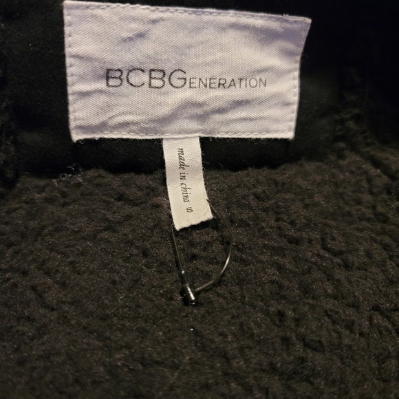 BCBGeneration Faux Fur Trim Hooded Anorak Coat NWOT - Picture 10 of 10
